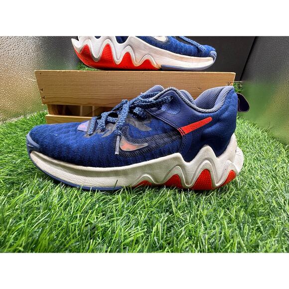 Nike Giannis Antetokounmpo Blue/Red - Size 4Y - Picture 9 of 15